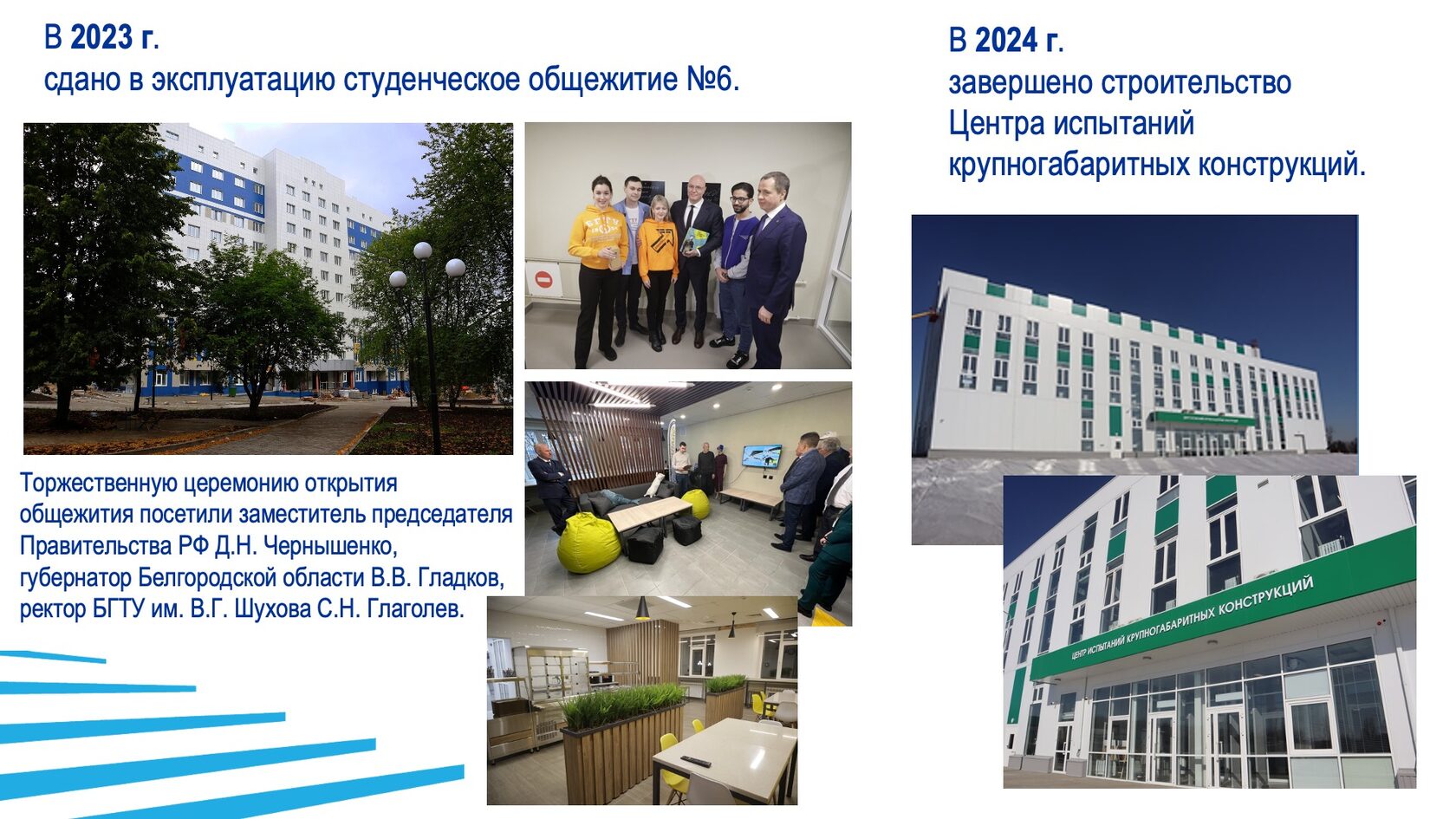 Строительство и благоустройство БГТУ им. В.Г. Шухова. Слайд 47